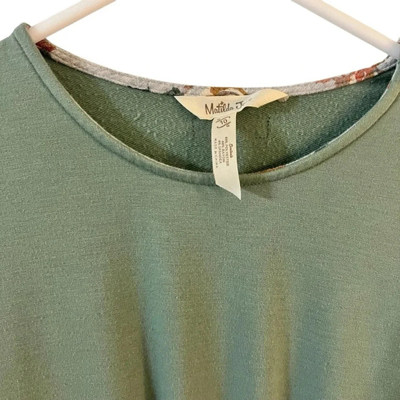 Matilda Jane Resting Day Romper Green Jumpsuit Jumper girls size 10 - Picture 4 of 9